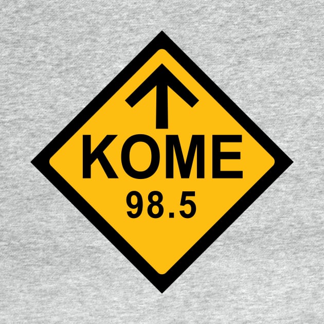 KOME 98.5 FM Radio by Ottie and Abbotts